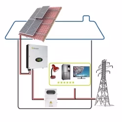 5kw、10kw、15kw、20kw、25kwグリッド/グリッド接続家庭用太陽エネルギーシステム用太陽光発電ソーラーパネル電源システム、低エネルギー消費工場出荷時の価格