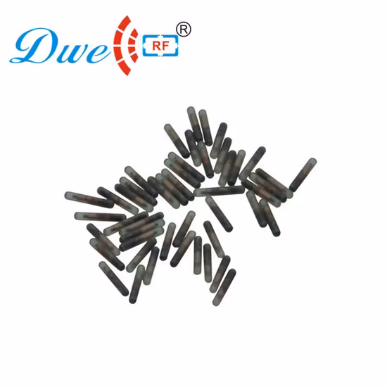 2.12*12mm ISO 11784 11785 ペットの識別のためのマイクロチップのペットのガラス家畜 134.2khz RFID タグ