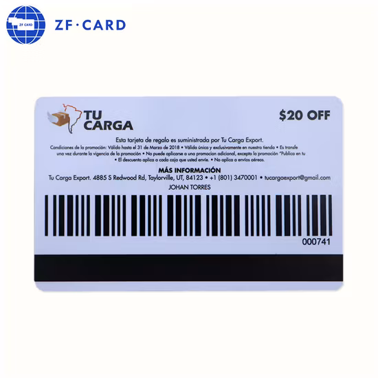 Atmel 24c02 磁気ストライプ Hico 3 トラック光沢/マット コンタクト チップ紙